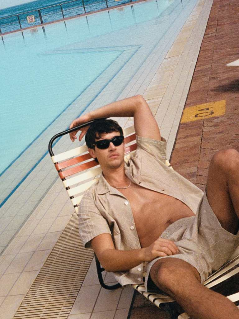 Tom Blyth Burberry High Summer campaign